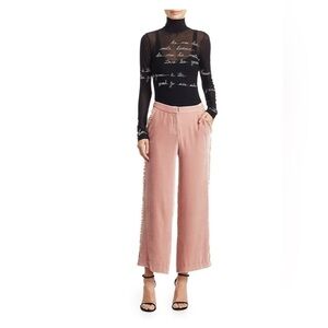 Cinq a sept. Zoma velvet pants